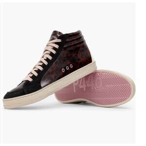 P448 Women's Skate Tortoiseshell Print High Top Sneakers size 36 / us 6